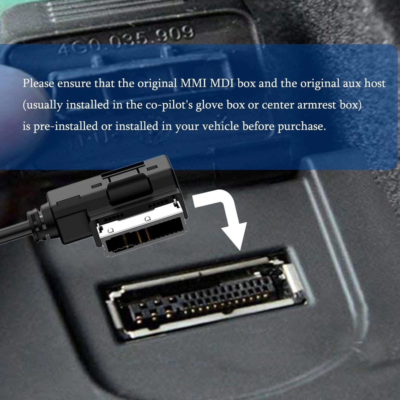 3.5mm Aux in Adapter