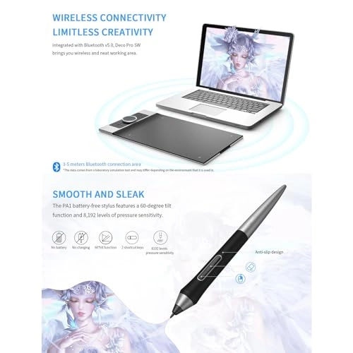 Drawing Tablet - 254x153mm 8192