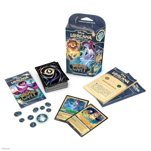 Disney Lorcana Whispers in The Well Single-Player Deck - English 60pcs