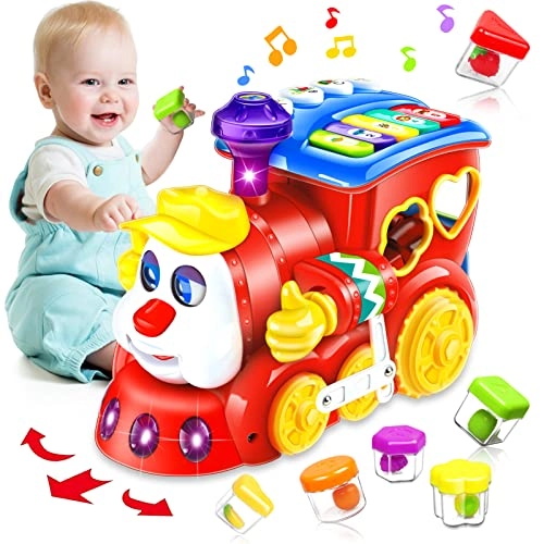 HSNEOI Train Musical Toy - 1 year+