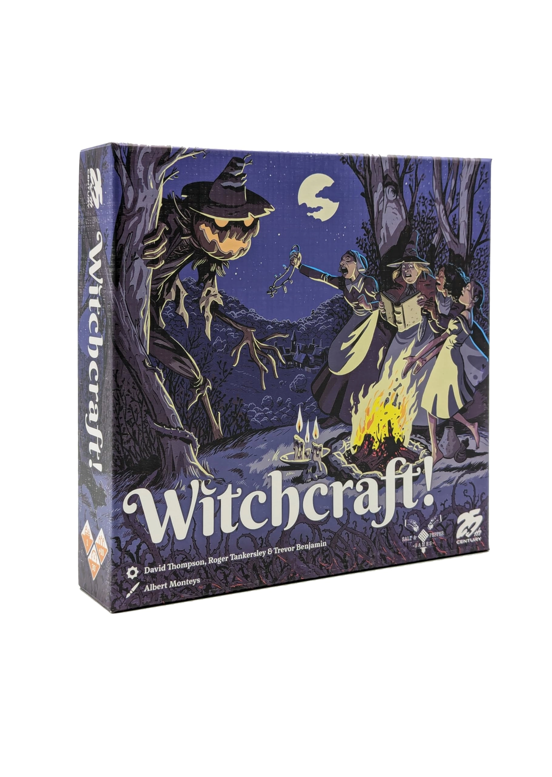 25th Century Games Witchcraft: Fast Playing Solitaire Card Game to Lead a Coven of Witches and Save The Village