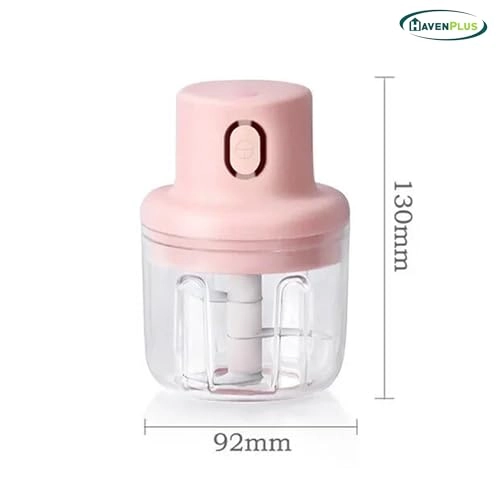 Electric Mini Garlic Chopper - 100ml USB Rechargeable
