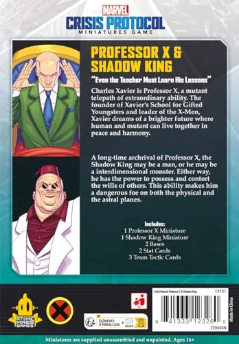 Marvel: Crisis Protocol - Professor X & Shadow King