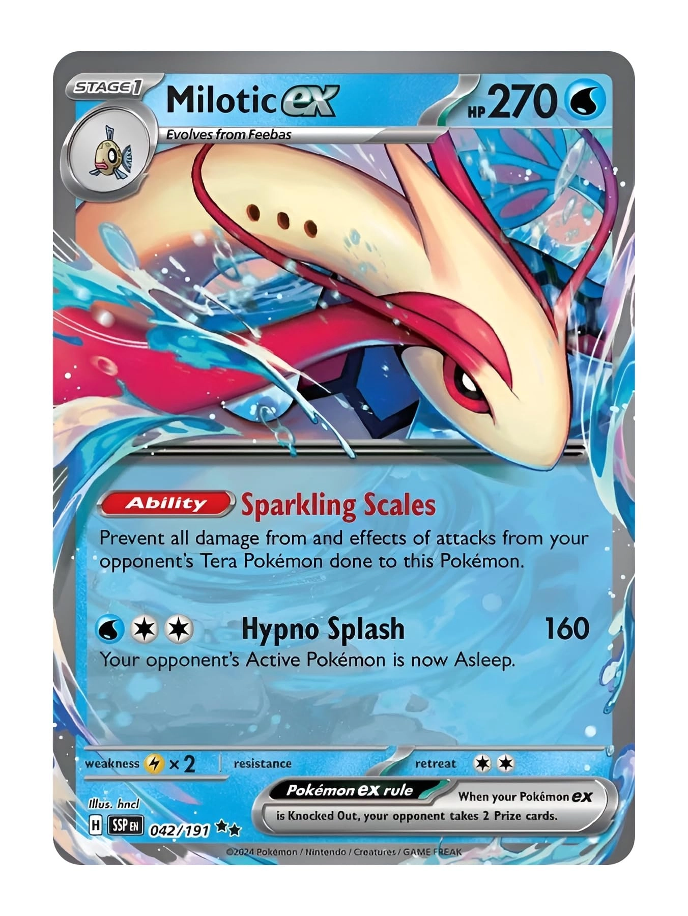 Pokémon Pokemon Milotic ex 042/191