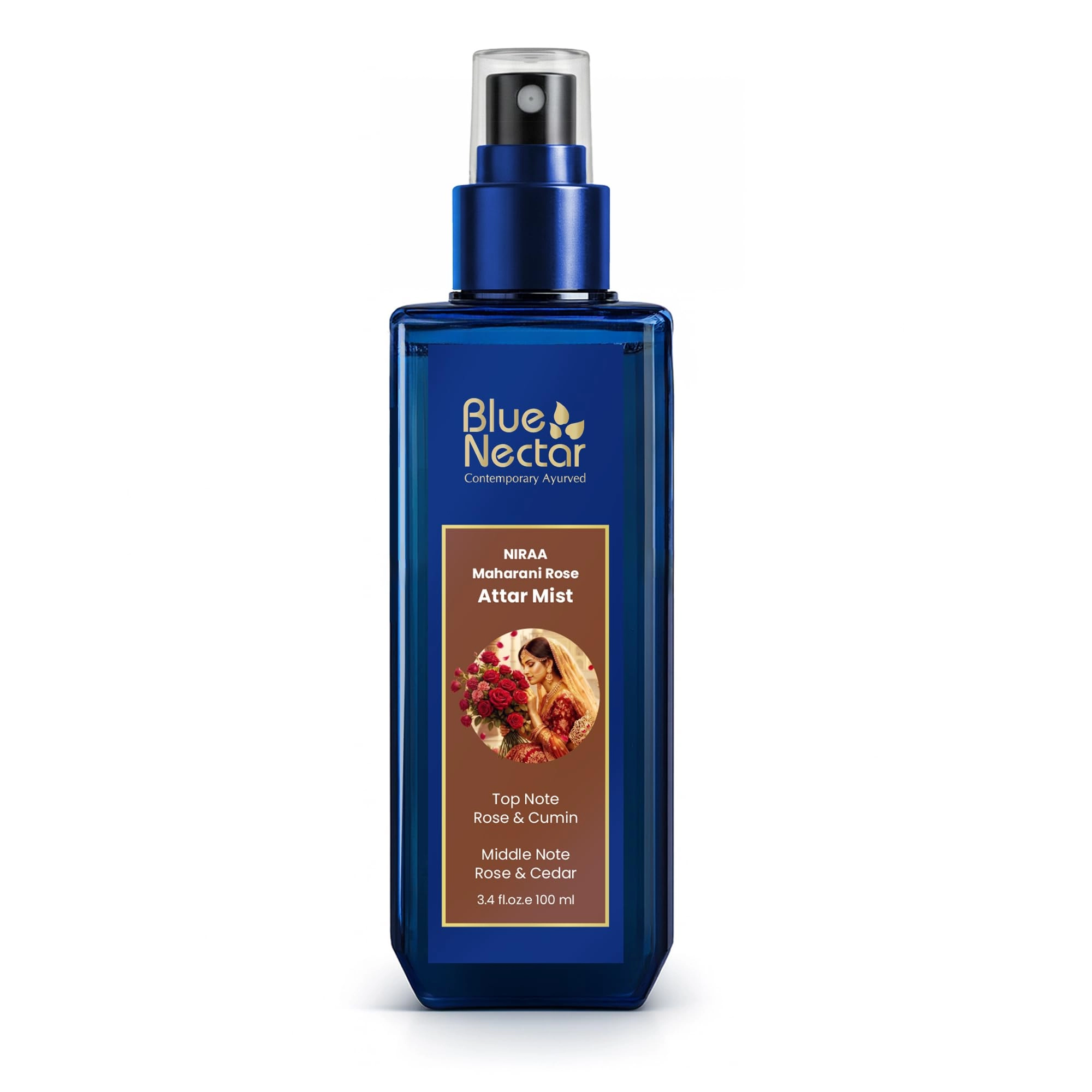 Blue Nectar Maharani Rose Attar Mist - 100 ml Maharani Rose