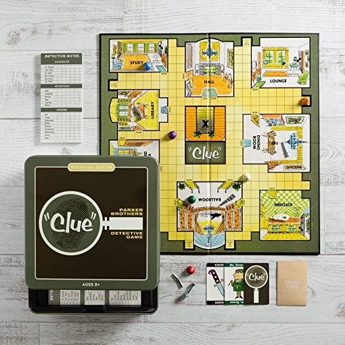 Clue Nostalgia Tin Puzzle (WS22503)