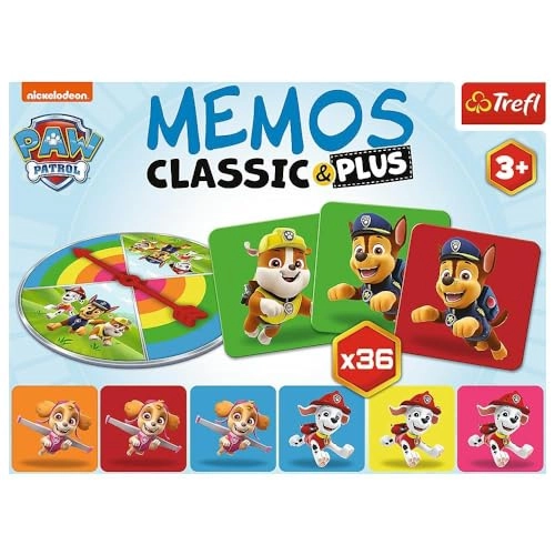 Memos Classic & Plus Paw Patrol - 3 years and up 1 pieces