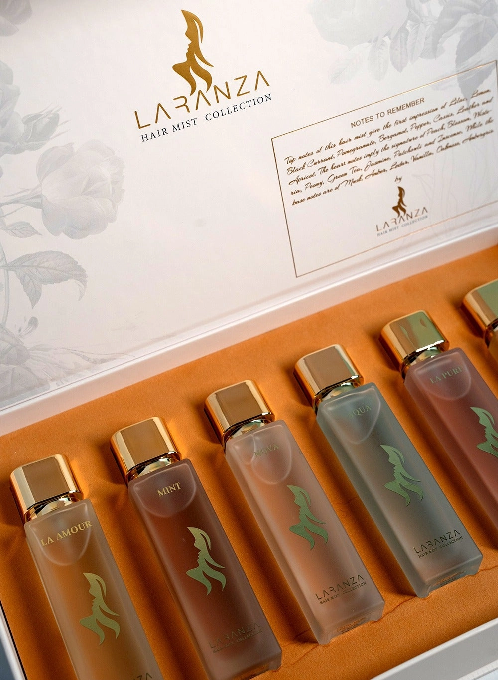 Hairmist Collection - 6 x 50ml Honey Nova Mint La Pure Aqua La Amour