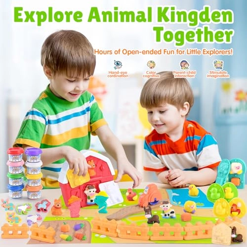 Big Red Barn Farm Playset - 2-4-8