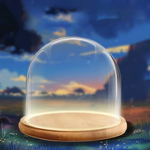 Figures Display Box - 35x30x20cm Acrylic Dustproof Transparent