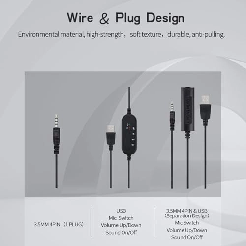 SY490MV Wired Headset