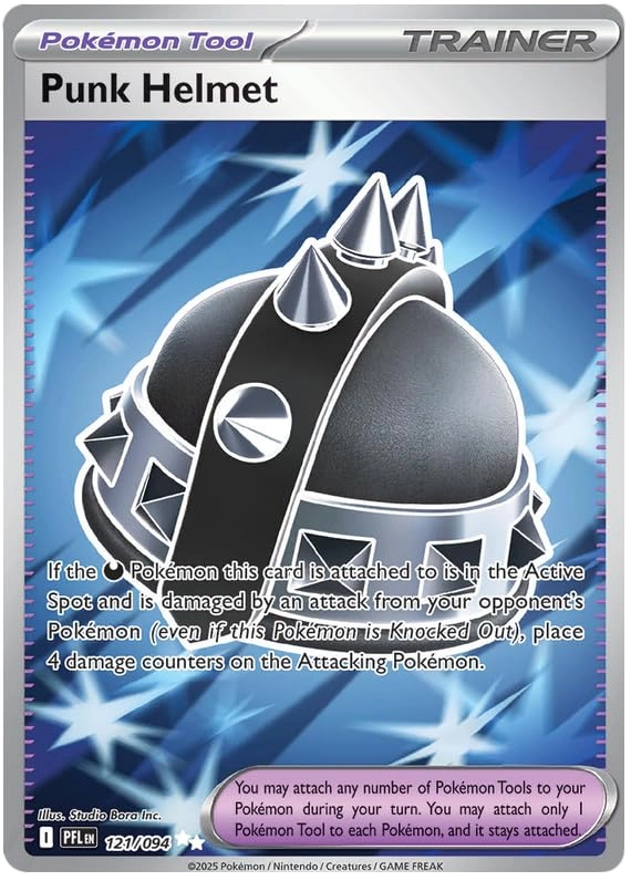 Pokémon Pokemon Punk Helmet 121/094 - Mega Evolution Phantasmal Flames