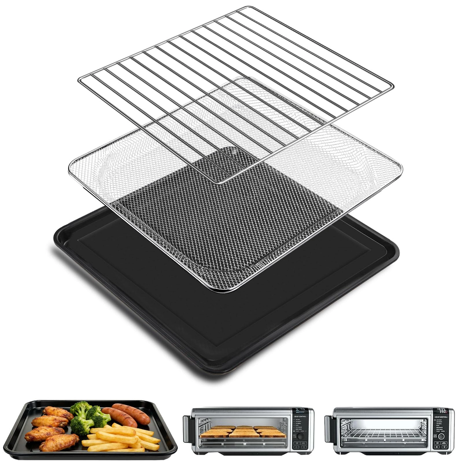 GWY Air Fryer Grill Pan - Stainless Steel 1 piece(s)