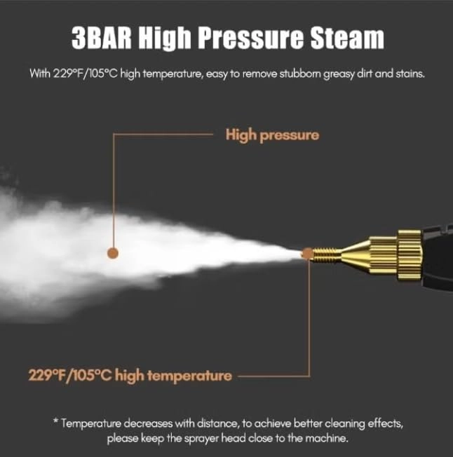 Steam Cleaner - 1200 ml