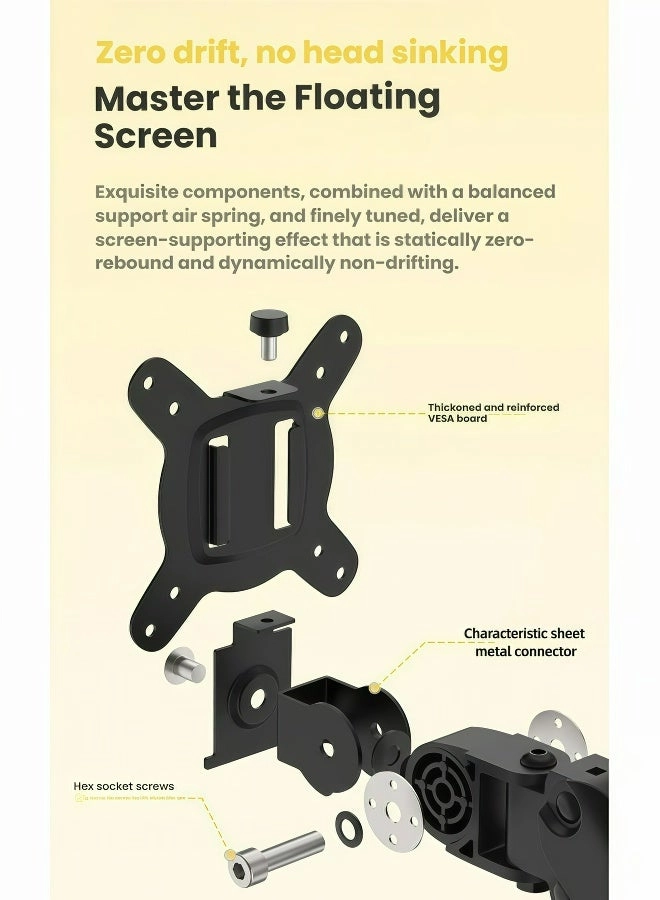 monitor arm - 17 inch to 32 inch VESA75*75mm 100*100mm