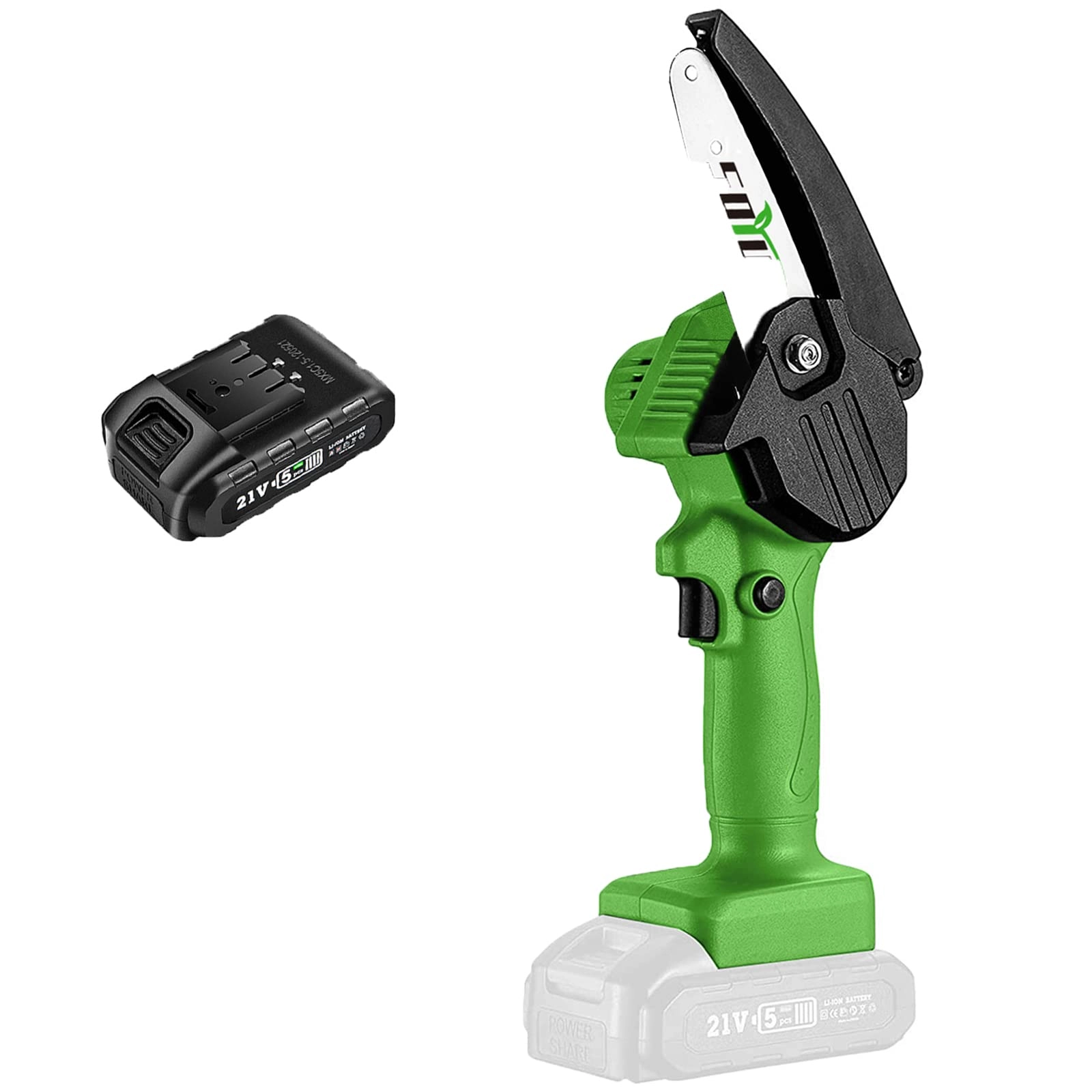 Mini Chainsaw Cordless - 5 Inch Battery Powered