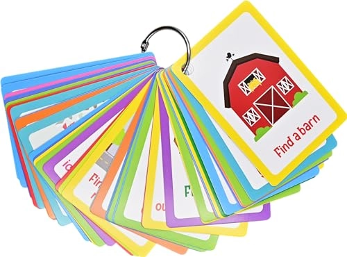 Seek-And-Find Scavenger Hunt Card Set - English Children/Juvenile