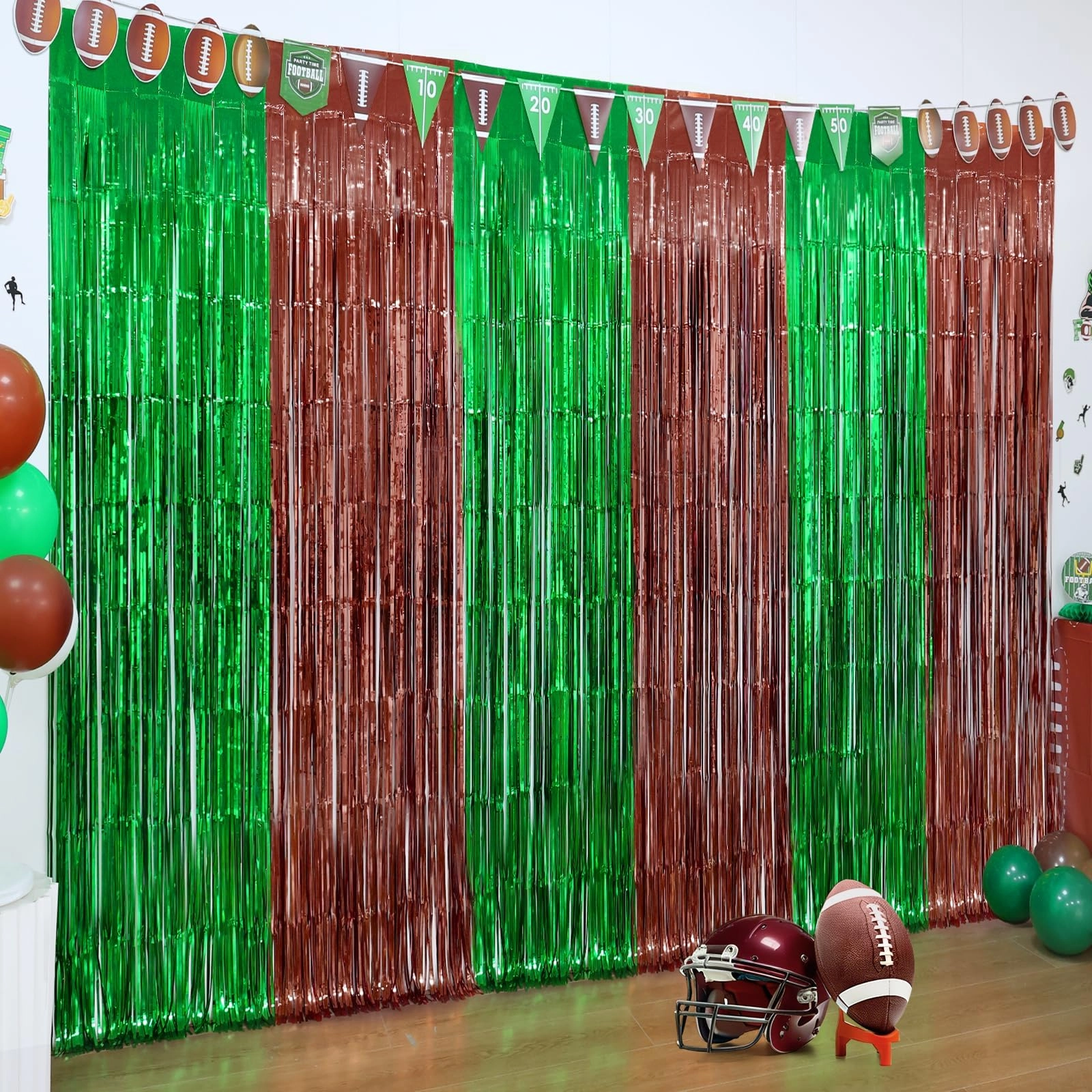 lolstar Foil Fringe Curtains - 3 Pack Birthday