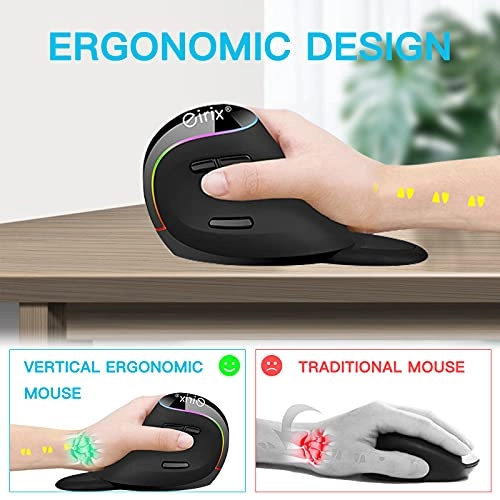 Ergonomic Vertical Mouse - Wireless