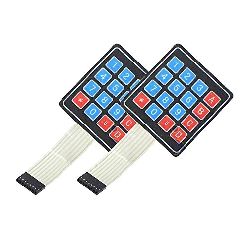 4 x 4 Matrix Array 16 Key Membrane Switch Keypad - Wireless