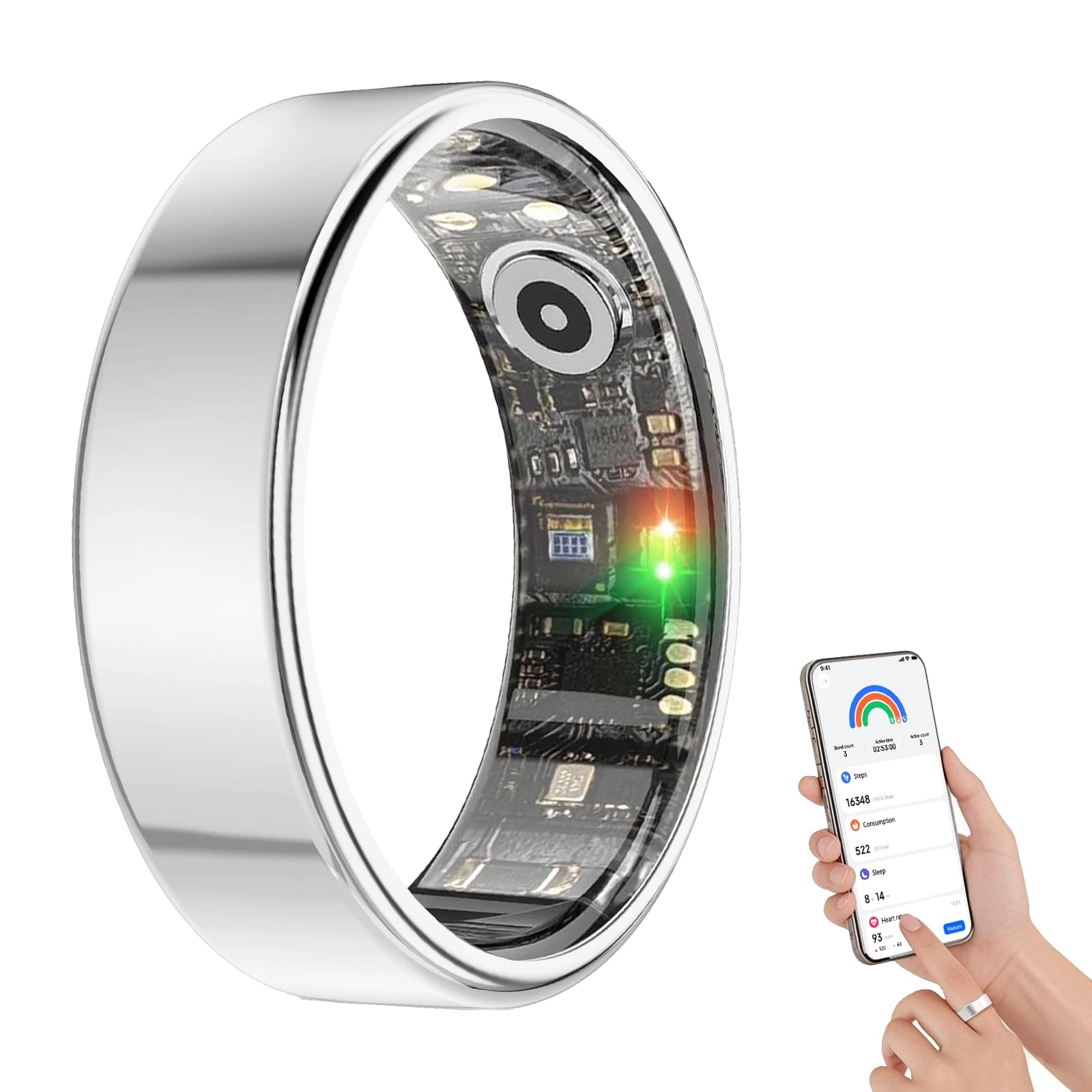 Ring Gen 2 - 5ATM Sleep Heart Rate Tracker