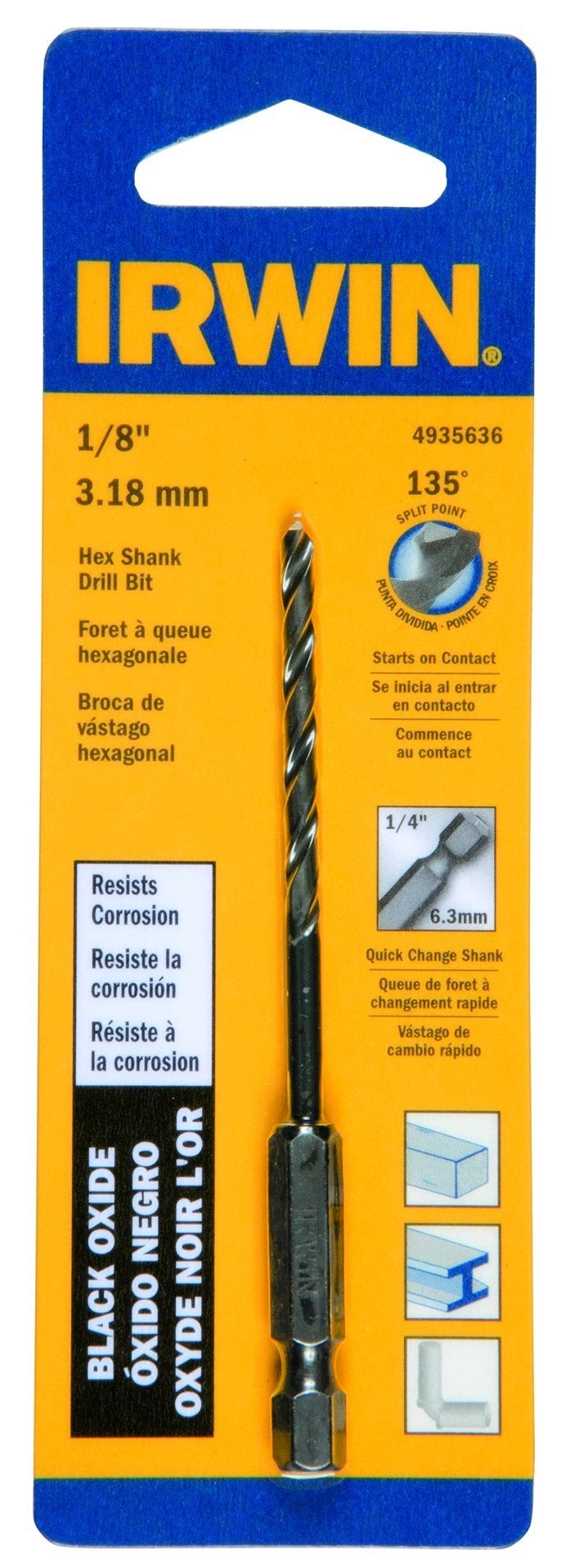 IRWIN 4935636 - Black Oxide 18Inch