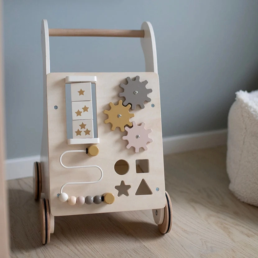 Activity Wagon Baby Walker - Suitable for 1 year & above FSC-certified wood