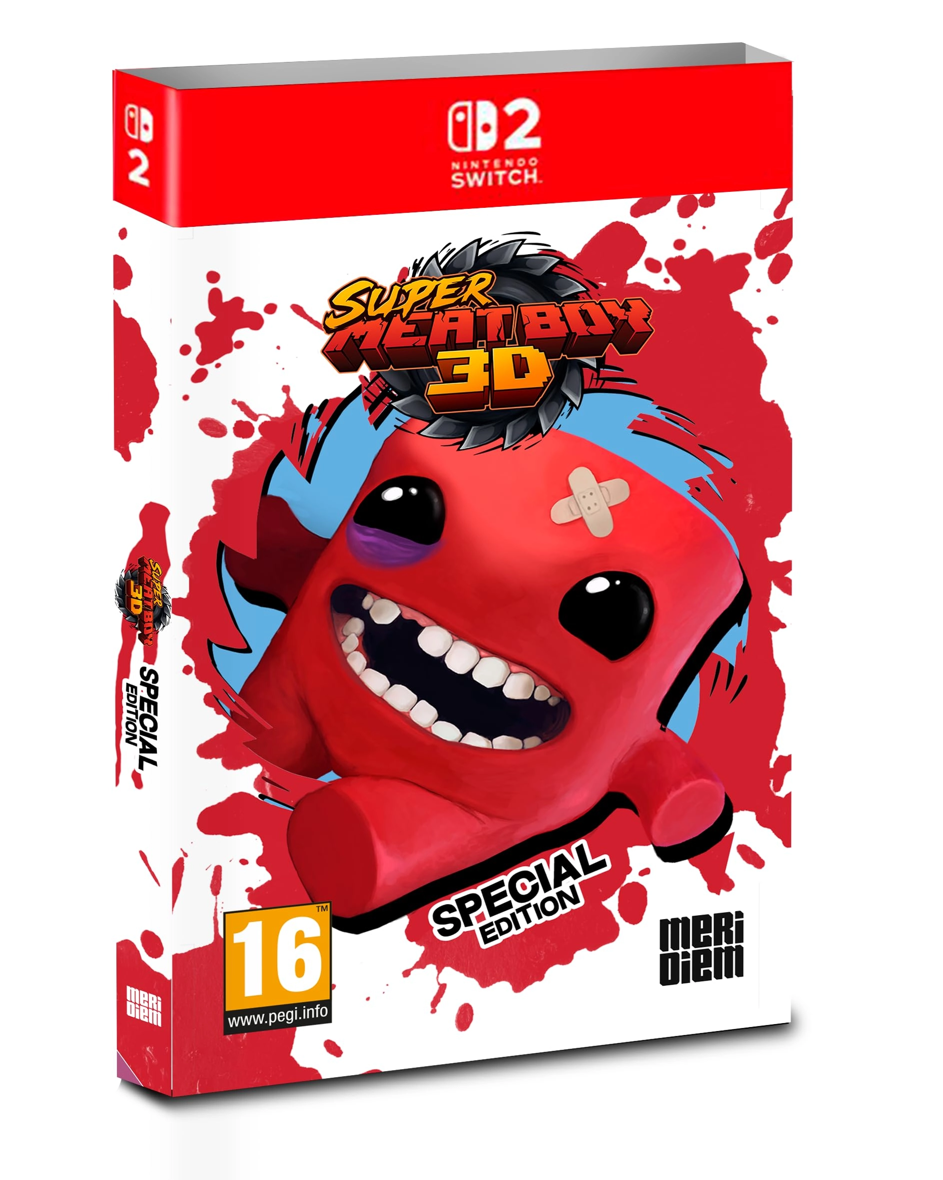 MDM MERIDIEM GAMES Super Meat Boy 3D Special Edition - Nintendo Switch 2