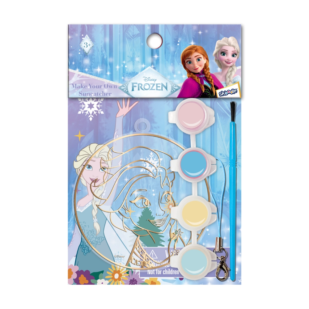 Disney Make Your Own Suncatcher Arts & Crafts Kit - Elsa - 3+ years 7 pcs