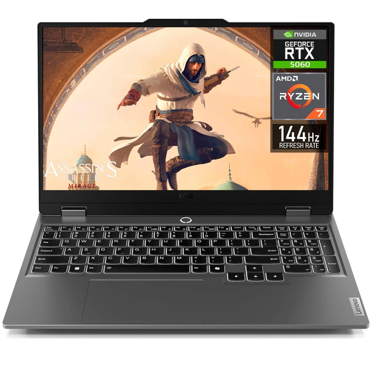 Lenovo LOQ 15 83JGCTO1WW - 15.6'' Ryzen 7-250 16GB DDR5 512GB SSD