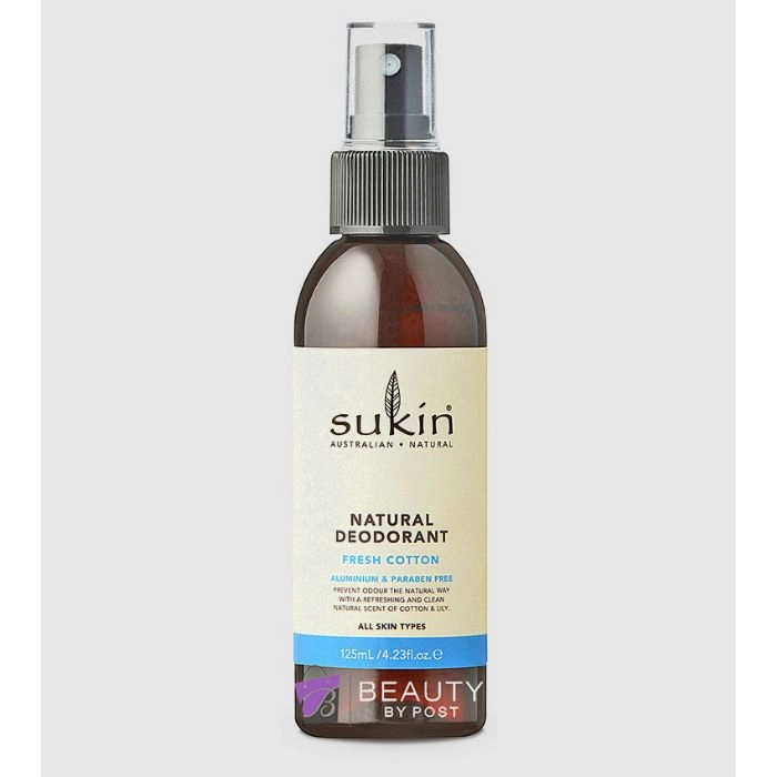 SUKIN Natural Deodorant - Fresh Cotton 125 ml