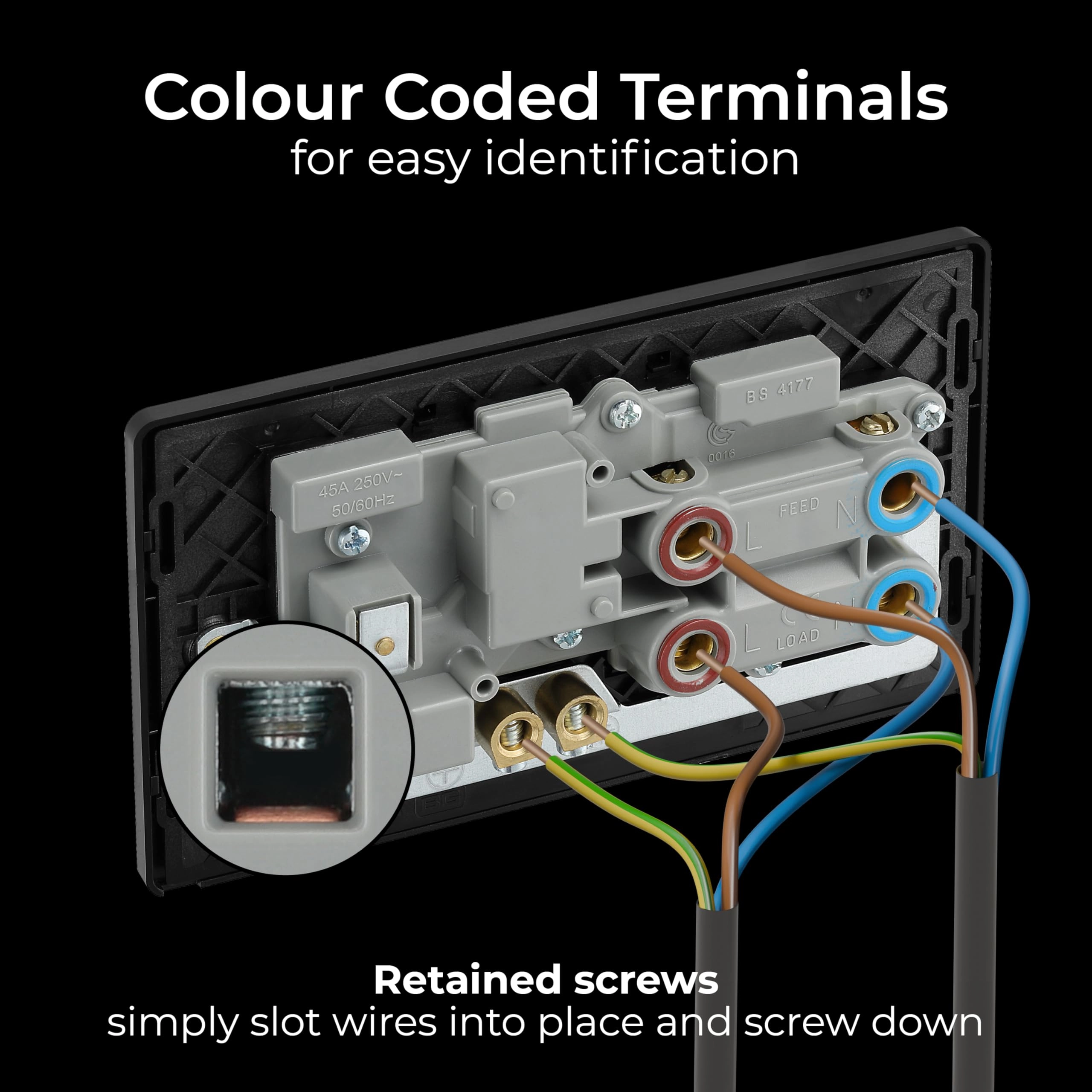 Cooker Control Unit - 45A Double Pole