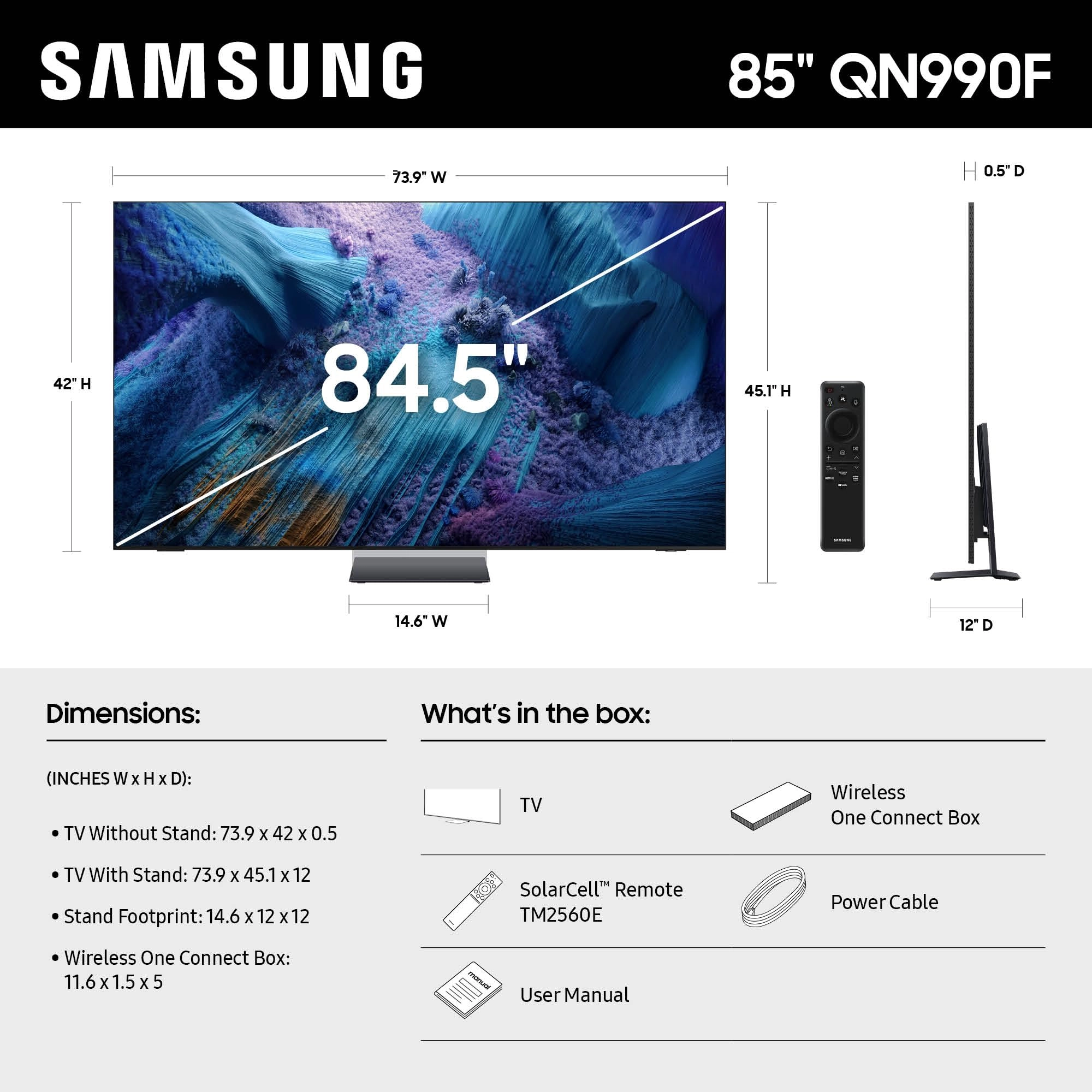 QA85QN990FUXZN - 85 inch