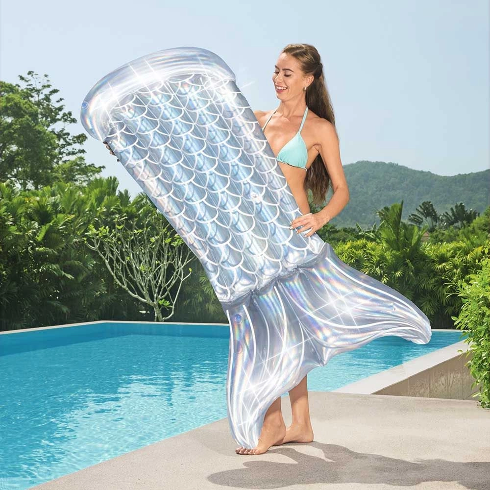 Mermaid Tail Lounge - Inflatable Pool Float