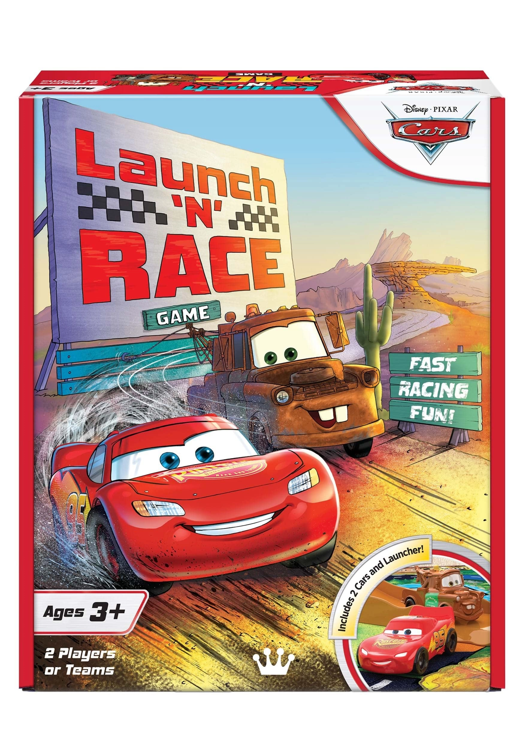 FUNKO Launch ‘N’ Race Game - English 3 years and up 1 piece(s)