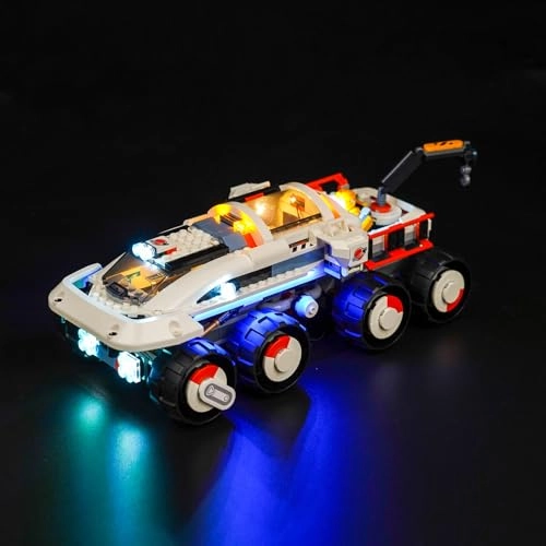 LED Light Set for LEGO Command Rover and Crane Loader 60432 - Copper conductor 5V