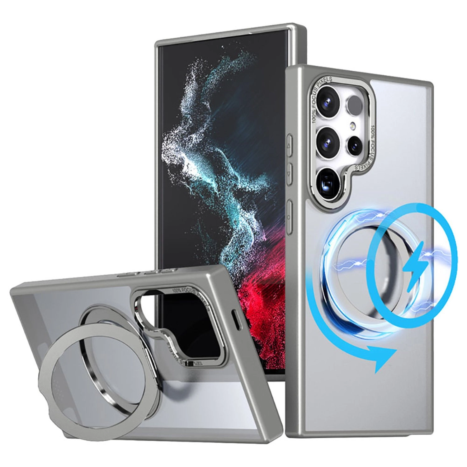 Ring Stand Case for Samsung Galaxy S24 Ultra