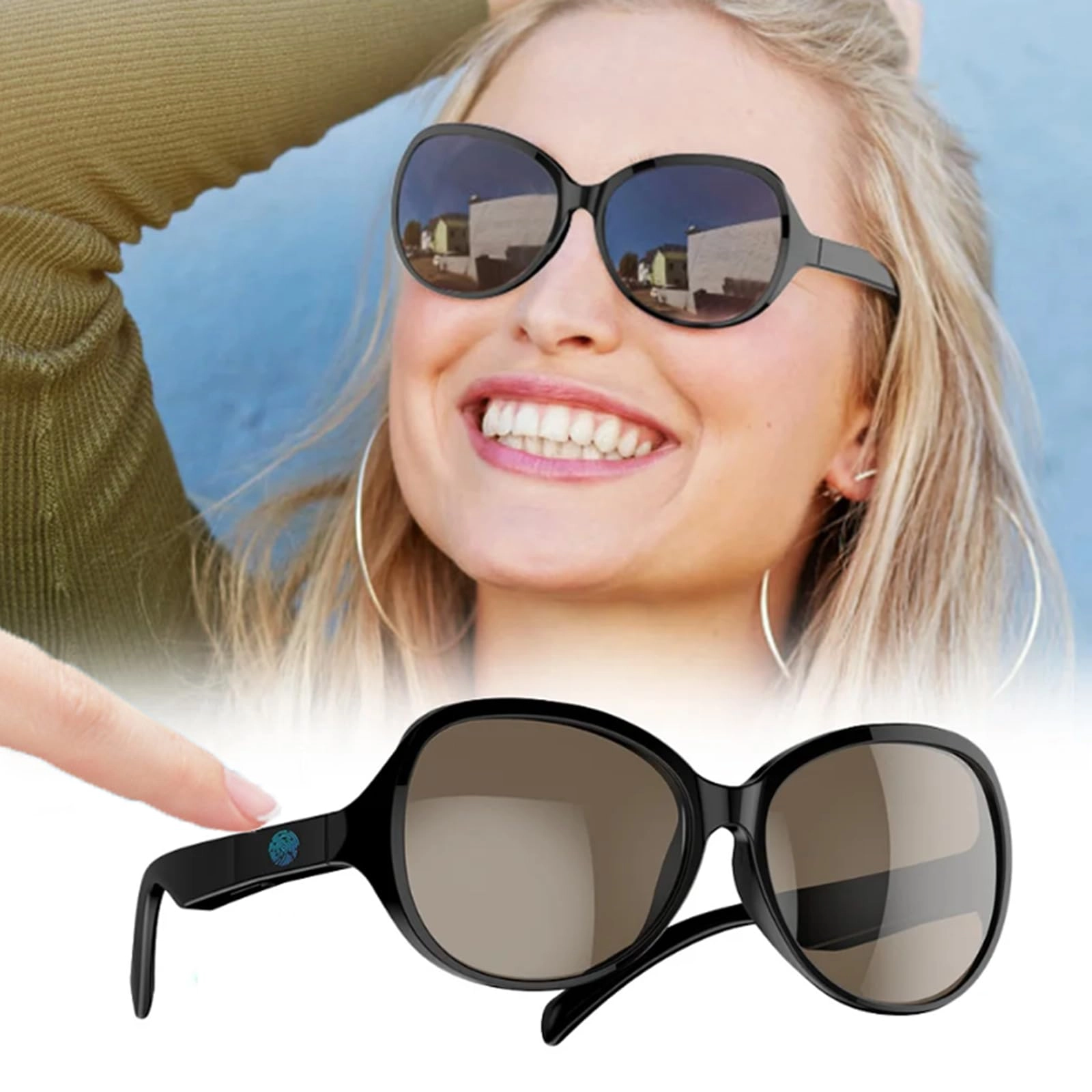 Bluetooth Smart Glasses - 144 Languages Bluetooth 5.3