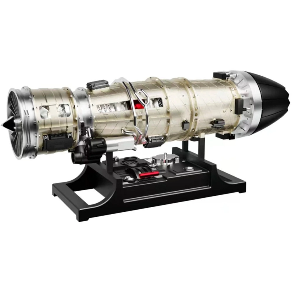 TECHING Small Bypass Turbofan Engine (DM135) - 45 x 13 x 19cm