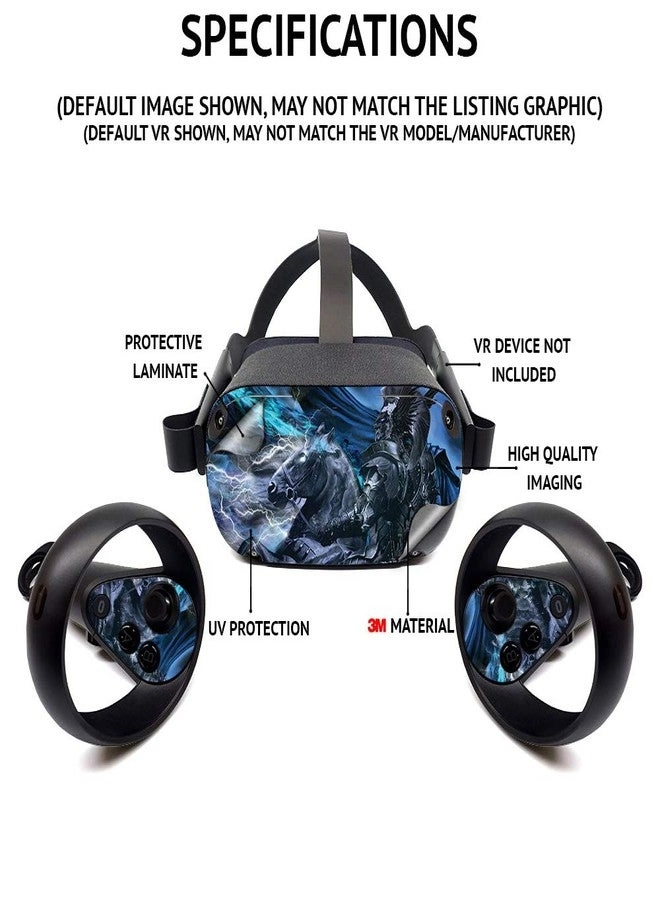 Skin Compatible with Oculus Quest 2 - Raining Cats Vinyl Decal