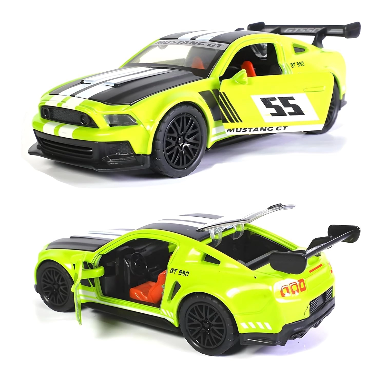Ruhani Mustang GT - Plastic Zinc - 1:32