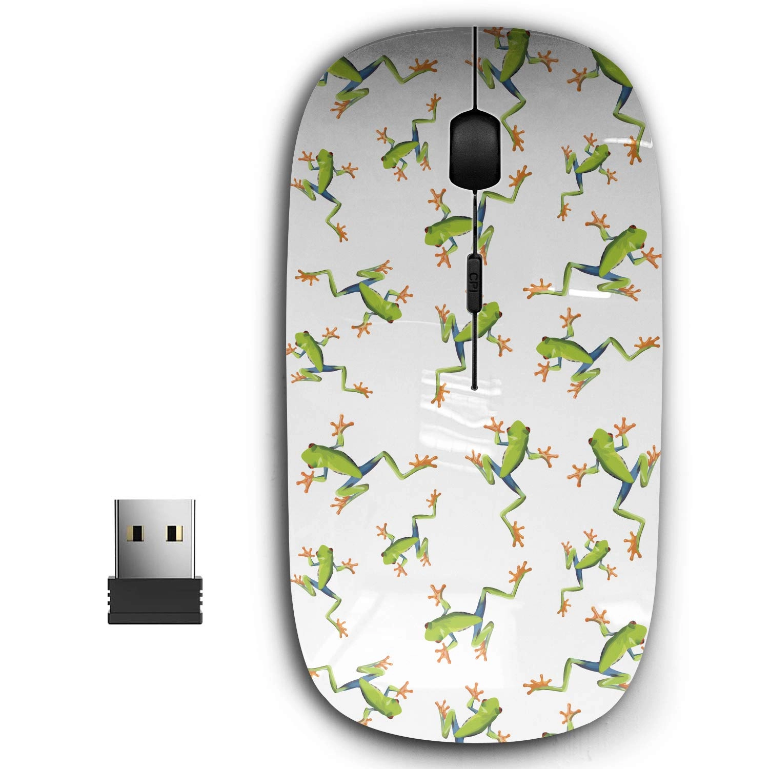 Ergonomic Portable Mouse - USB Wireless