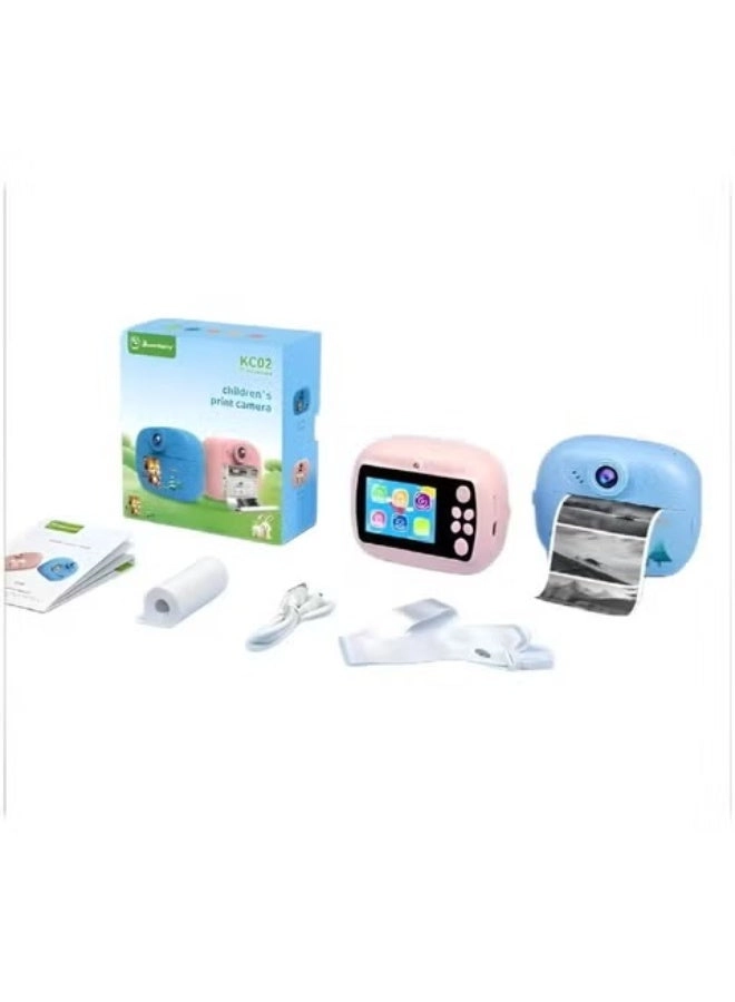kC02 - Dual Lens Instant Ink-Free Printing 2.4" HD Screen