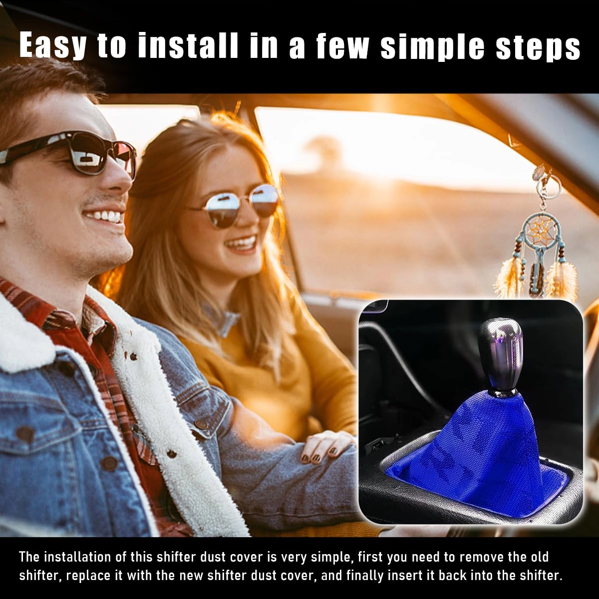 Car Shift Boot Cover