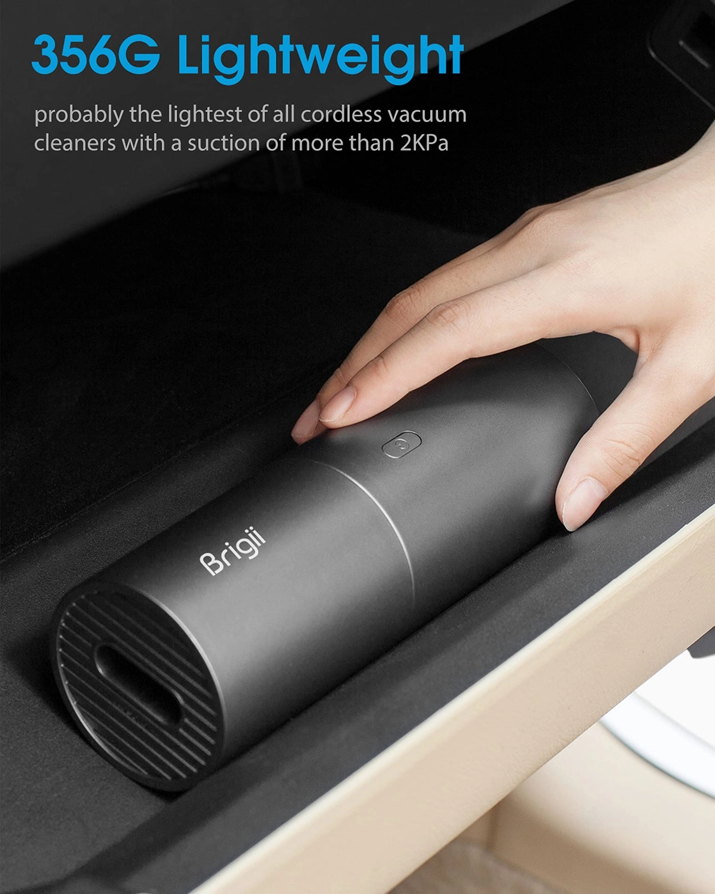 Crevice Vacuum - Cordless 2-in-1 USB-C Rechargeable