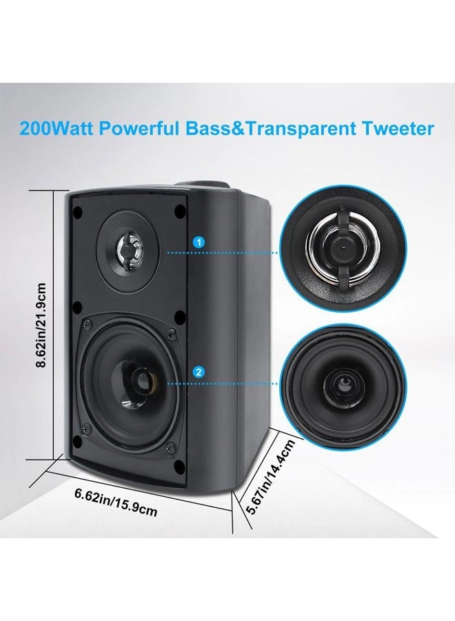 Indoor Outdoor Speakers - 200 Watt