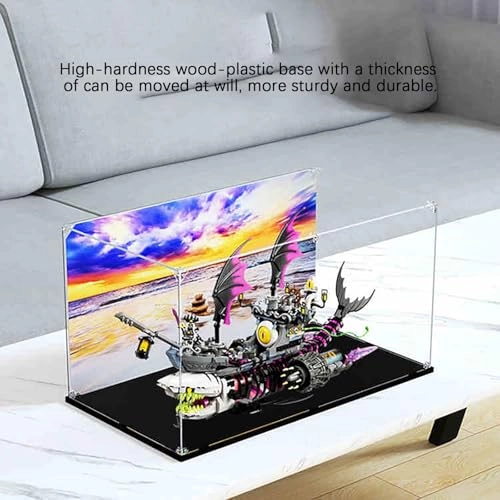 Acrylic Display Case (71469) - Dustproof 62 x 32 x 37 cm