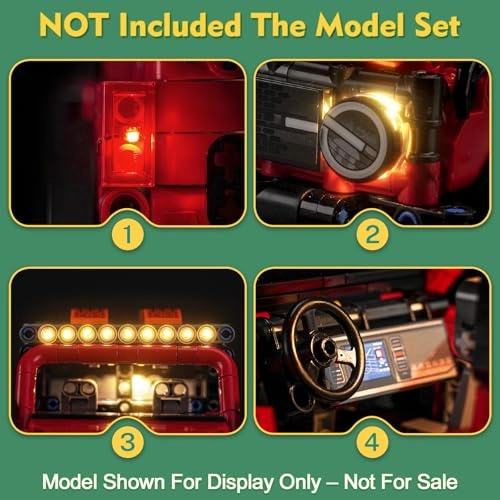 Light kit for LEGO Ford Bronco SUV 42213