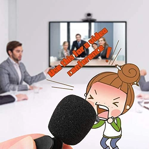 Collar Clip Lapel Mic 3.5mm-Mini-Jack Microphone