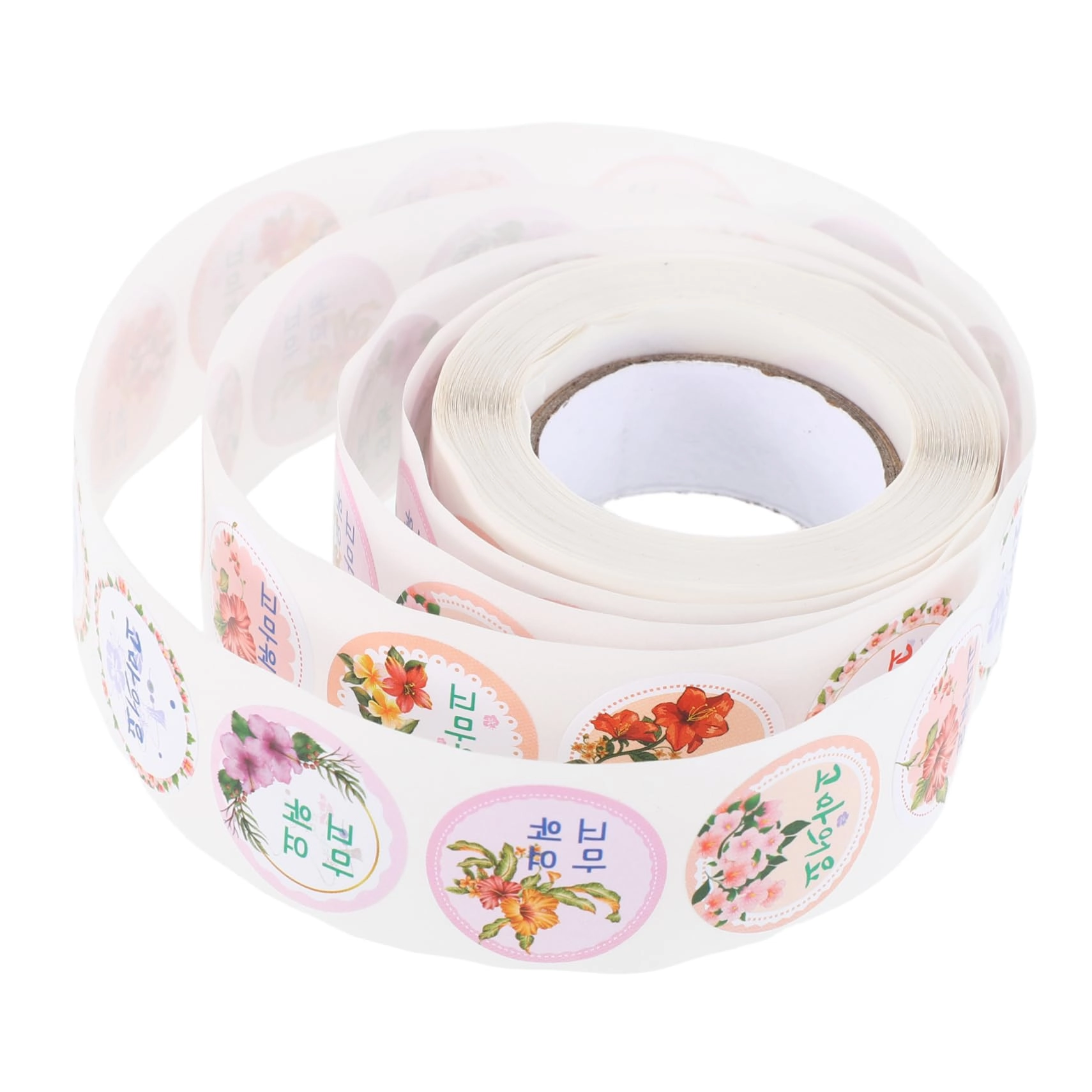 DOITOOL Self-Adhesive Korean Thank You Stickers - Multi